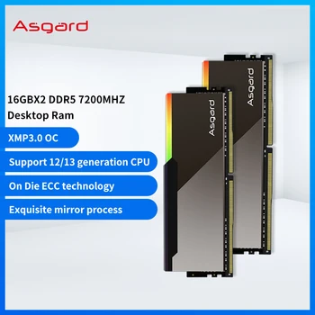 Asgard PC DDR5 RGB RAM 16GB 6600MHz 6800MHz 7200MHz CL34 CL38 Selected B-die Bragi Mirror Design Memoria Ram памет за настолни компютри