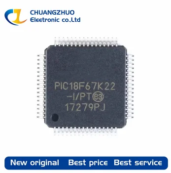 1бр Нов оригинален PIC18F67K22-I/PT PIC18F67K22 1,8 v ~ 5,5 64 Mhz 4 KB PIC 53 FLASH 128KB TQFP-64 (отгледа 10х10) микроконтролер