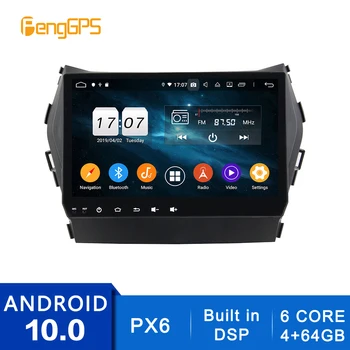 Android 10,0 Радио За Hyundai IX45 2014-2018 Сензорен Екран, Мултимедия, GPS Навигация Главното Устройство DVD-Плейър, Кола Стерео Carplay DSP