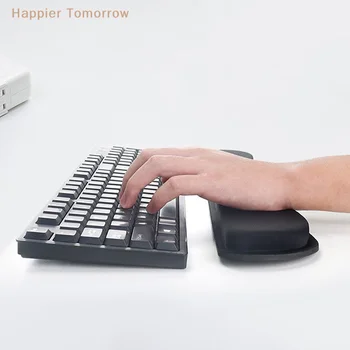 Клавиатура, поставка за китките, поставка за китките, подложка за мишка, пяна с памет ефект, сверхтонкое влакна за PC, детска клавиатура, повдигнати ръце на платформата