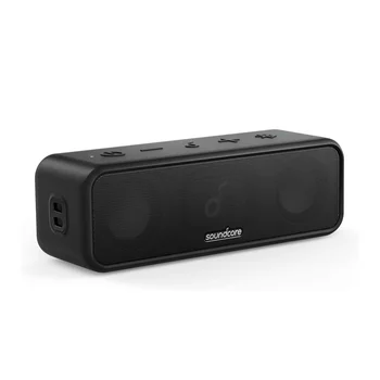 Soundcore Anker 3 Портативен Bluetooth високоговорител IPX7 Водоустойчив безжичен високоговорител 24 часа в денонощието Драйвери с бленда от чист титан