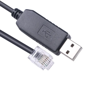 Кабел за серийна комуникация USB за ЛИТИЕВО-йонна БАТЕРИЯ BMS, кабел конвертор USB към RJ11 6P4C RS232