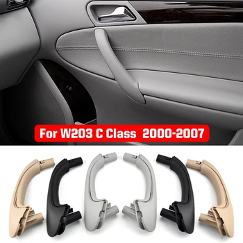 Автомобилна Предната Лява Дясна Вътрешна дръжка врата, капак, интериорни Аксесоари, дръжки за Mercedes Benz W203 2000-2007