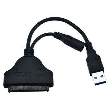 USB3.0 Кабел Easy Drive USB За Четене От Твърдия Диск SATA3 2,5 / 3,5-Инчов Кабел-Адаптер За Твърд Диск С Интерфейс на Храна