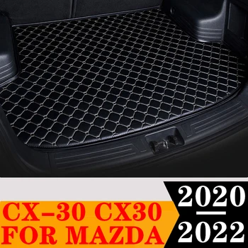 Подложка за Багажник за Кола е Подходящ За Mazda CX-30 CX30 2021 2022 2020 Задния Товарен Подложка Задни Багажното Тава багажная Тампон Детайли Килим За интериора на Превозни Средства