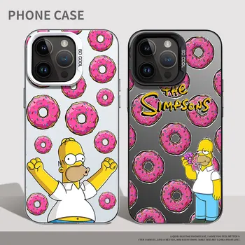 Калъф The Simpsons Homer за Samsung Galaxy A03 Основната A31 A30 A32 A50 4G A03S А02 A13 A51 A10 A71 A05 A20S устойчив на удари Мек калъф