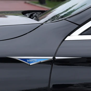 Авто 3D Метален лого, Знаме, Емблема, икона, стикери, аксесоари за външността на автомобила Toyota YARIS