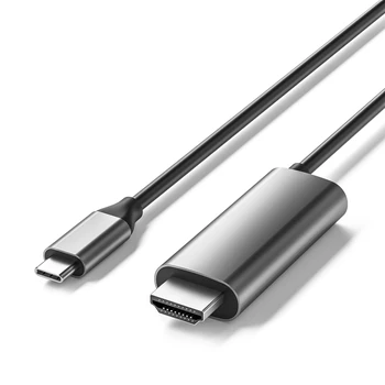 2 в 1 Тип C до кабела 4K 60HZ кабел-адаптер за Mini 6 за MacBook за MacBook