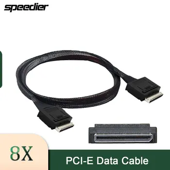 Oculink 8x СФФ-8611-8611 8x Твърд Диск 80P SSD Твърд Кабел за Предаване на данни PCI-E за Nvme HDB С Поддръжка на PCI Express 4.0